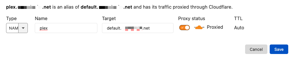 Use your domain with Cloudflare to securely access services on your home network