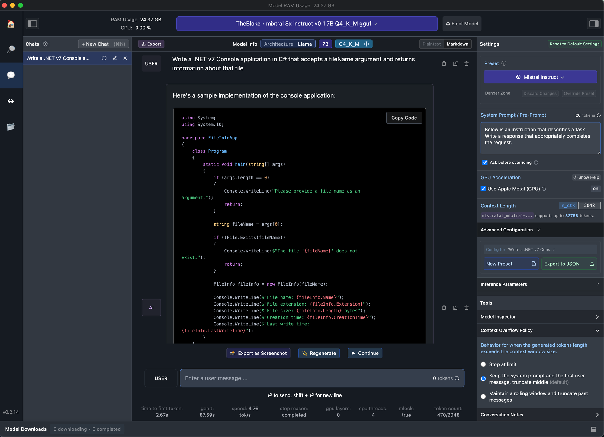 Run a free AI coding assistant locally with VS Code